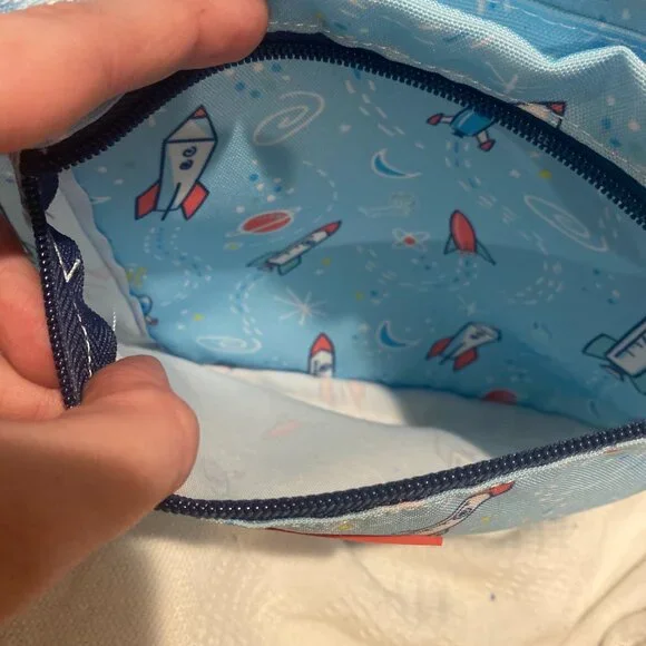 Scout Bags Junior Pack Leader Astro Pup light blue in excellent condition rocket - Picture 6 of 13